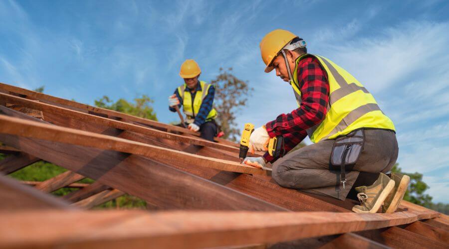 Professional metal roof installation in Blue, AZ